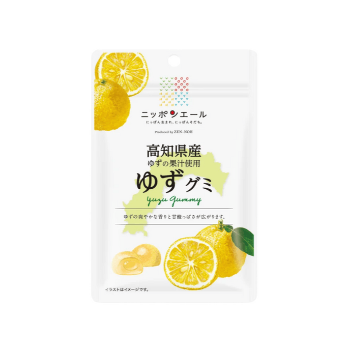 일본 도쿄 국립농업협동조합 투어 - 천연 과일잼 - 고치 유자맛 젤리 40g