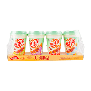 Mixed Flavorr Milk Tea with Tapioca Peal  4cups/ pack 70g
