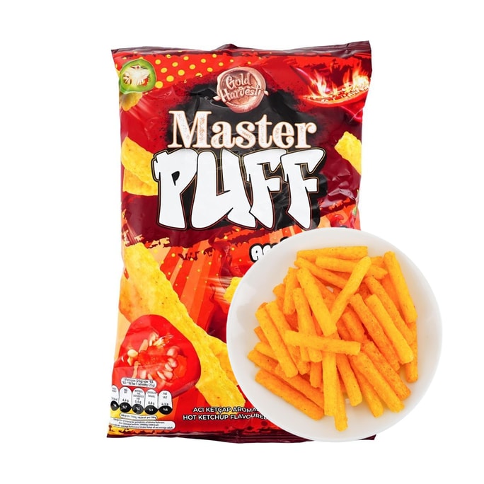 GOLD HARVEST MASTER 玉米薯条 辣番茄酱味 90g