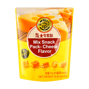 Pack de collations mixtes saveur fromage, 14,81 oz