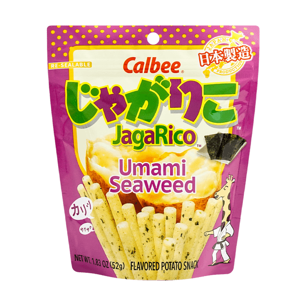 商品详情 - 日本CALBEE卡乐比 JAGARICO 土豆脆棒 鲜香海苔味 52g - image  0