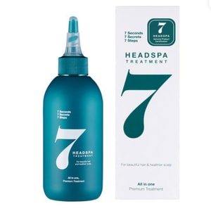 [한국 직배송] 헤드스파7 블루아이 블랙 헤어 리페어링 & 컨디셔닝 헤어 마스크 200ml