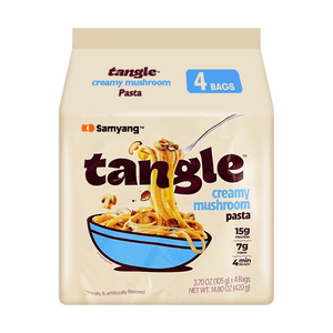 韓國SAMYANG三養 TANGLE義大利麵通心粉 奶油菇口味 4包 420g【非炸輕卡高蛋白】【爆款新品】【Costco同款】