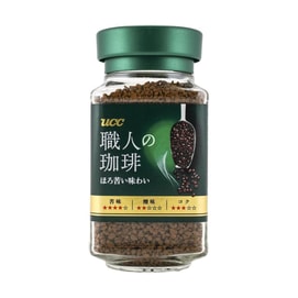 Craftsman Coffee Instant Black Coffee Green Bottle Bitter Type 3.17 oz