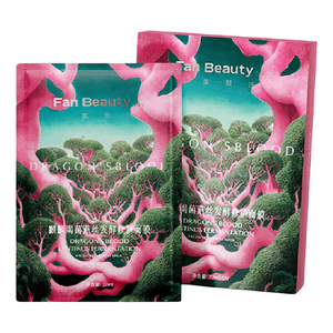 Qilin Mushroom Fermented Repair Mask, 1.1 fl oz*5 Sheets