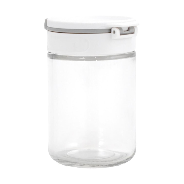 Double Lid Spice Jar, Large Capacity Moisture-proof Kitchen Seasoning Container 5