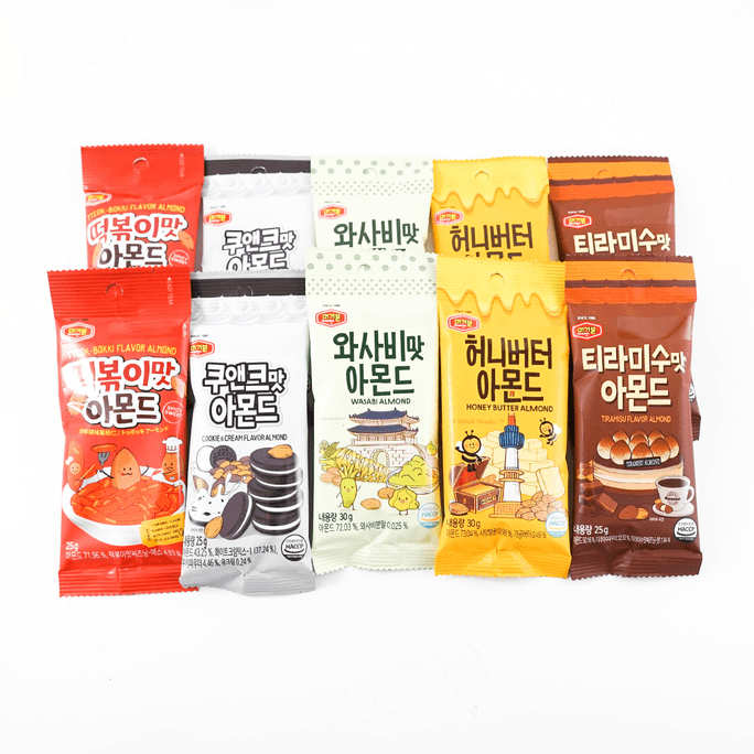 아몬드 믹스 다섯가지맛 10팩 270 g