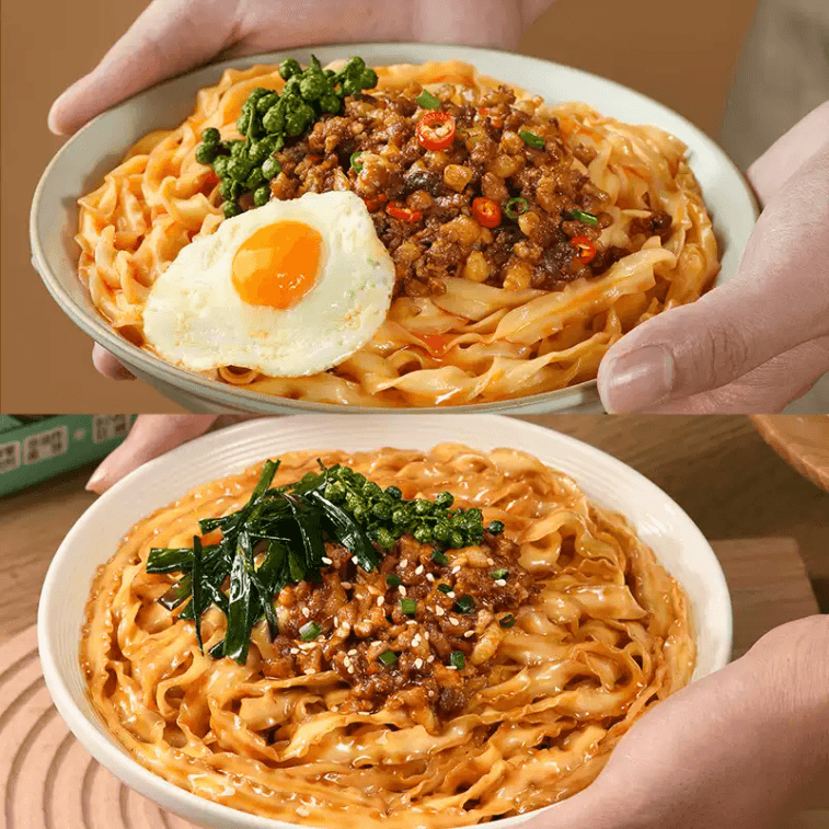 【중국 직배송】 Yami 葱油拌面 간편 비유탕 라면 118g*3봉 3