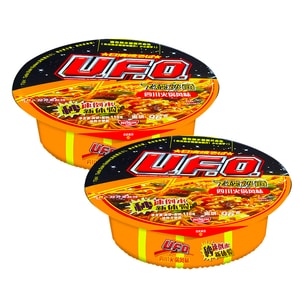 日清 UFO 焼きそば 四川火鍋味 118g × 2箱 - 中国直送 - 寮の夜食に最適な乾麺