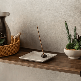 Kinmokusei Incense 30 Sticks with Holder, Osmanthus Fragrance for Relaxation