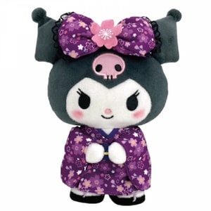  Kuromi Sakura Kimono Plush Toy (Size S)