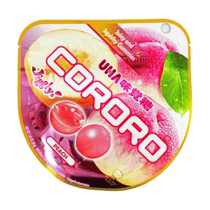 Mikakuto Cororo Fruit Juice Gummy Candy Peach Flavor 1.41 oz