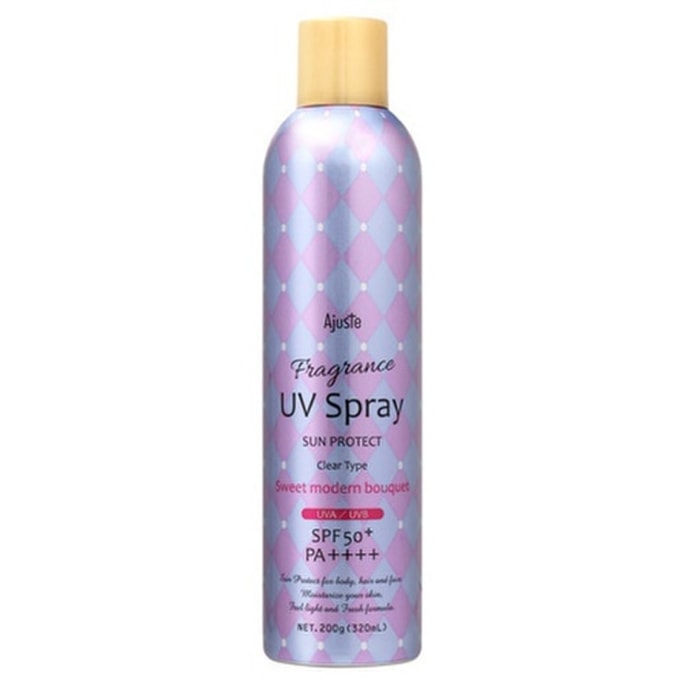 ジャパンアエガス 日焼け止めフレグランススプレー SPF50+ PA++++ スイートモダンブーケの香り 320ml