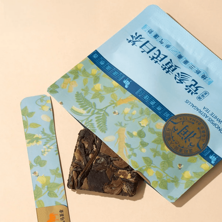 八马茶业 党参黄芪白茶 紧压茶叶茶包 21包入 63g 【清甜滋养 温润不燥】【干净配料 健康养生茶】 3