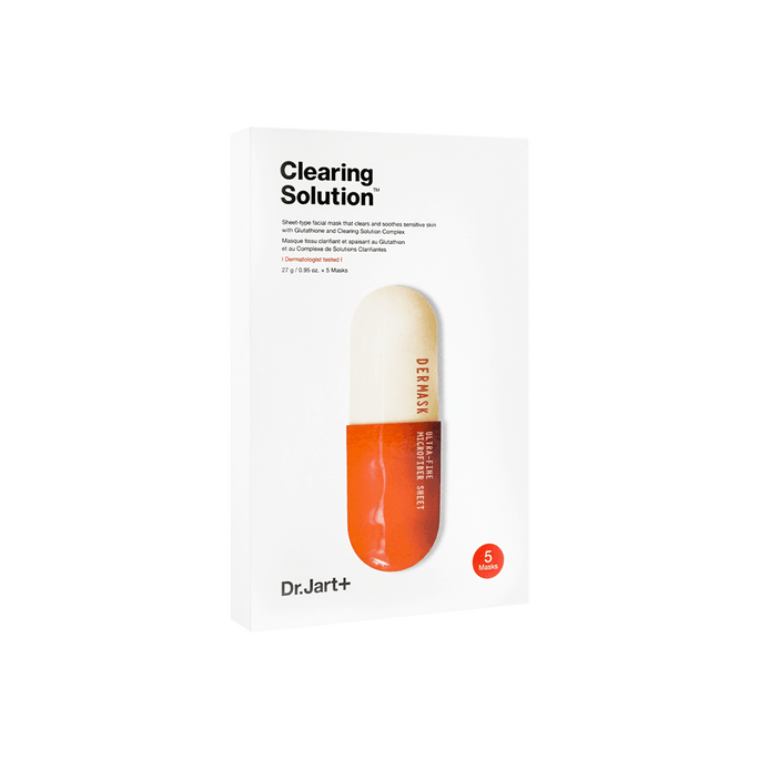 Dermask Micro Jet Acne Clearing Solution Mask 5sheets