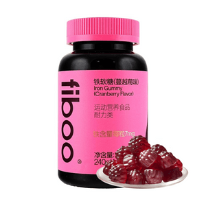 Iron Rich Gummy, Cranberry Flavor,  60 pcs