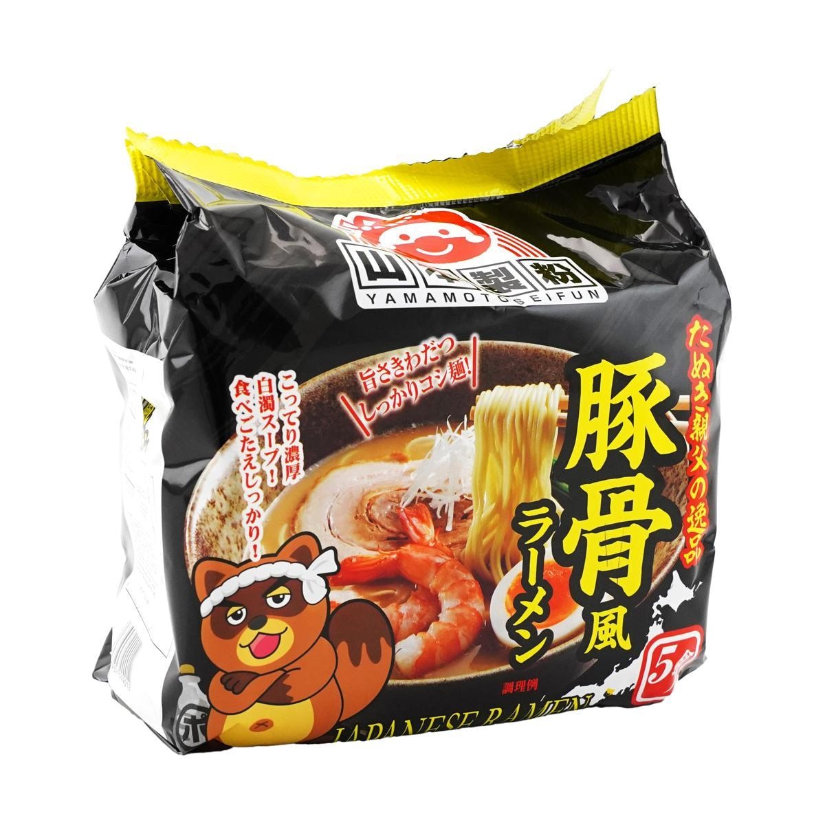 YAMAMOTOSEIFUN たぬき親父の一品 豚骨 - 豚骨ラーメン - インスタント
