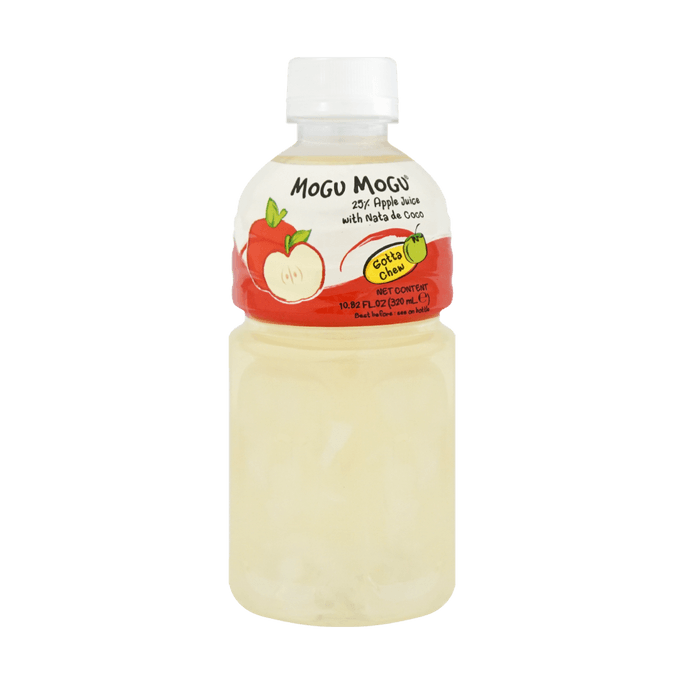 泰国MOGU MOGU 苹果汁 内含满满椰肉 320ml