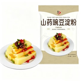 吉匠 山药豌豆粉 方便快捷易做 凉粉专用粉 凉皮 白凉粉 四川凉粉 食用淀粉原料 100g*1包