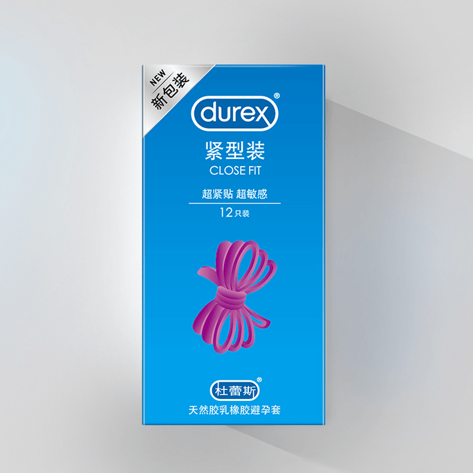 Durex Tight Fit Tight Small Condoms 12 X 1 Box
