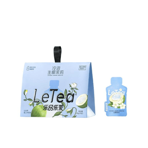 【中国直邮】LeTea Lepinle Cold Brew Bags Jasmine Fruit Tea Coconut Jasmine 10 Bags*1 Box