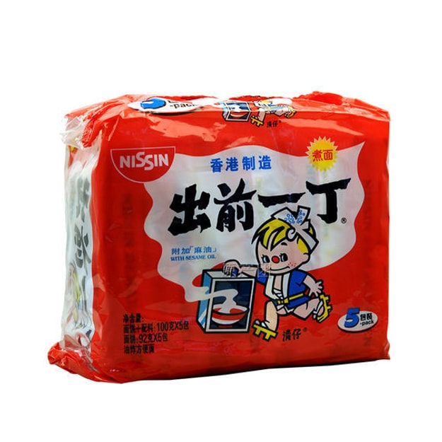 商品详情 - 出前一丁麻油面 5包 - image  0