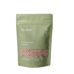 【中国直邮】 巴西 SOACAI 红藜麦片奇亚籽亚麻籽无麸质燕麦片 1 袋