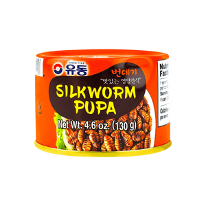 Silkworm Pupa,4.6 oz【For Rice , Noodles and Dishes】【High Protein】
