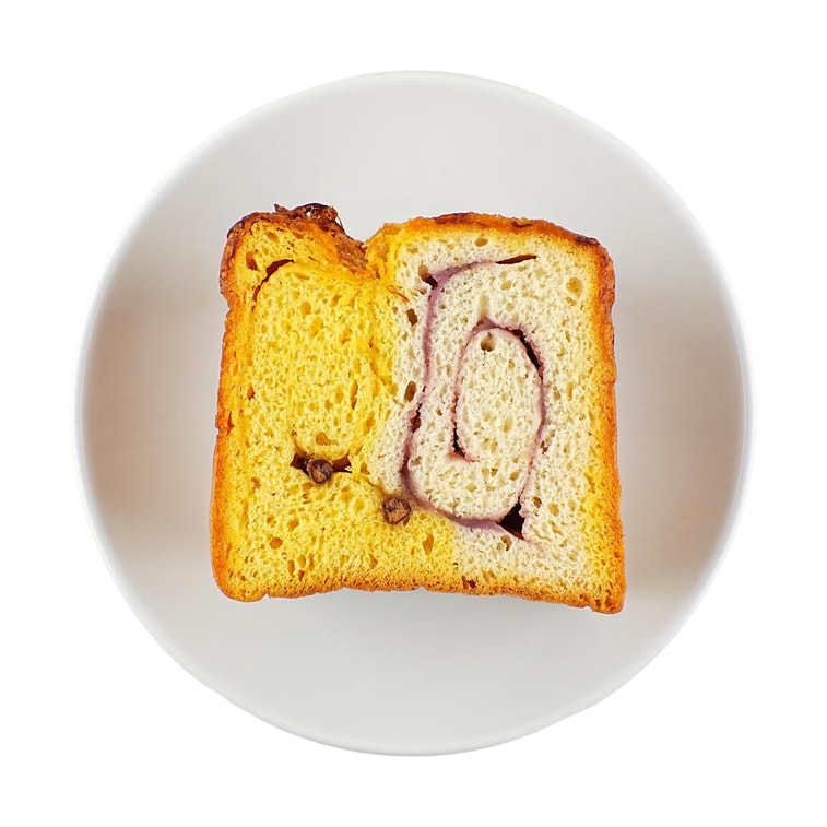飽飽量販TOASTIQUE 芋泥肉鬆夾心岩烤厚切吐司 4枚入 320g【微波加熱10秒極極好吃】【營養早餐麵包】【線上獨家】【含紅豆】 9