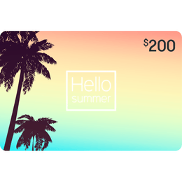 E-giftcard $200
