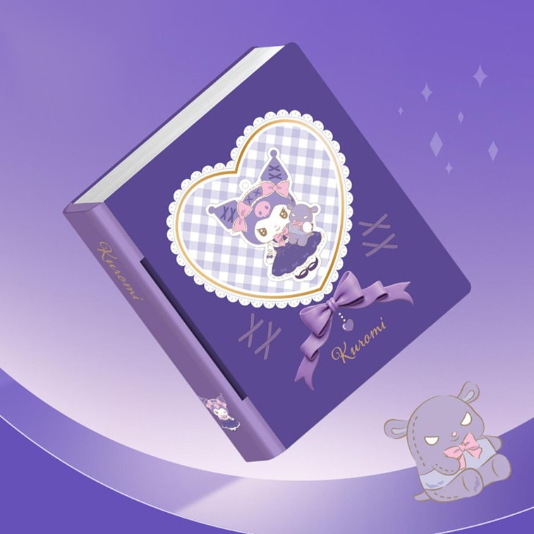 【Best Price】Kuromi Limited Edition Egg Yolk White Lotus Seed Paste Mooncake 9.87 oz [Sanrio Collaboration] 4