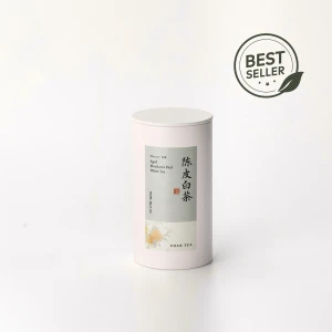 미국 ZhaoTea 진피 백차 부드러운 맛 은은한 향 소화 및 기름기 제거 건강 보양차 찻잎 백차 과일차 60g