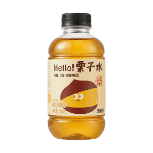 源制所 栗子水 板栗红薯玄米水 500ml【0糖0脂0卡0咖啡因】【焦甜栗香】