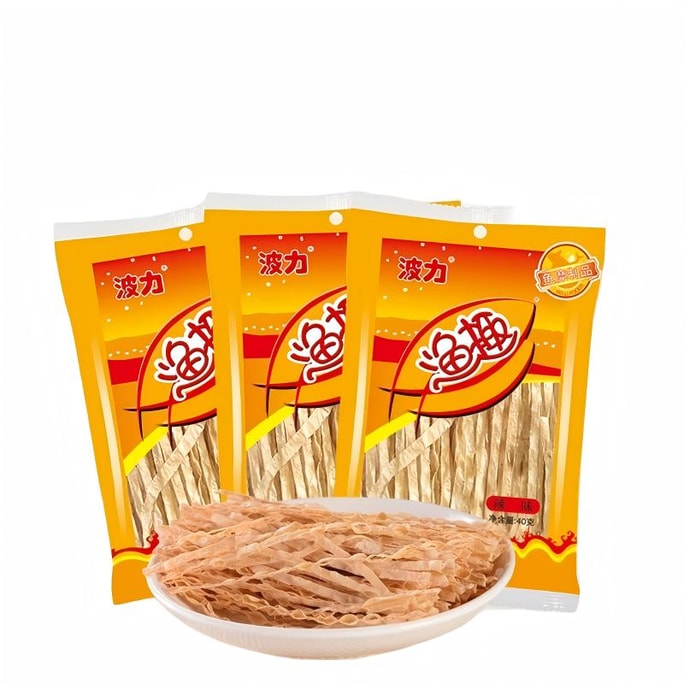 Spicy Fish Fun Shredded Surimi Snack | Ready-to-Eat Seafood Treat 40g × 3 Packs, Total 120g