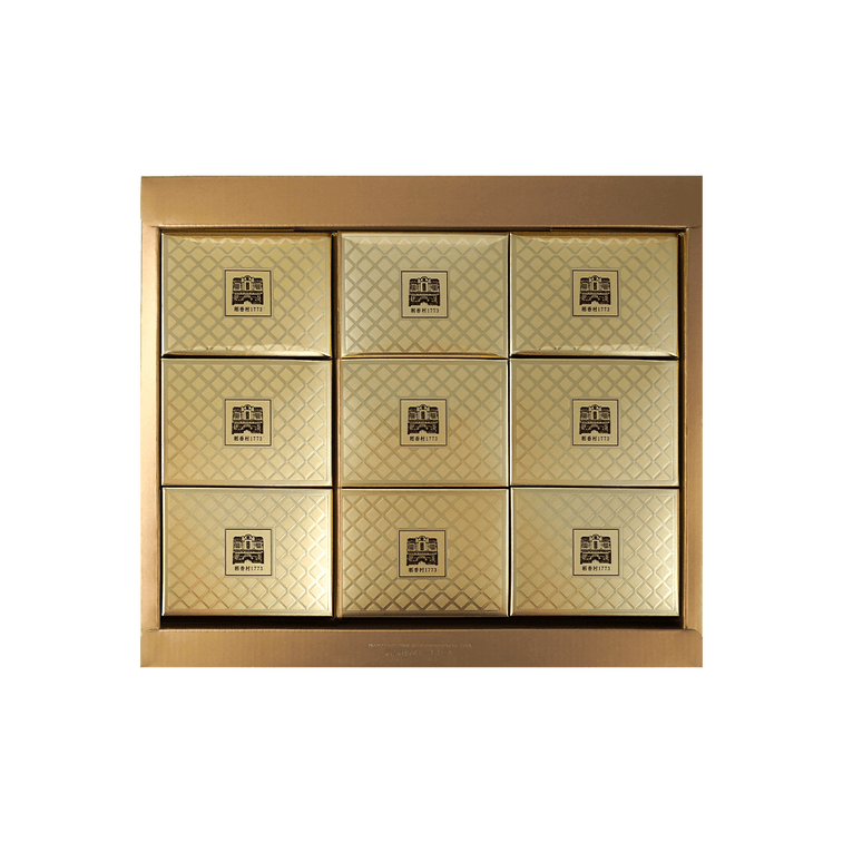 Beijing Traditional Top Grade Royal Assorted Mooncake Luxury Gift Box - 10 Flavors, 17 Pieces, 45.5oz  12