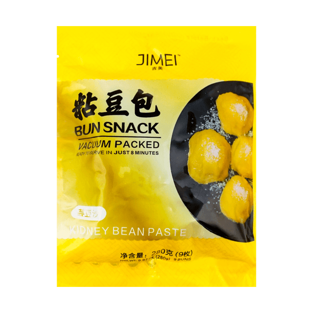 吉美 东北粘豆包 芸豆沙 真空包装 280g