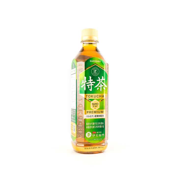 茶 Japan Green Tea SUNTORY Tokucha Green Tea, 16.6 fl oz【0 Sugar 0 Fat 0 Calories