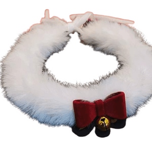 Plush chokers with bells are available 1PC