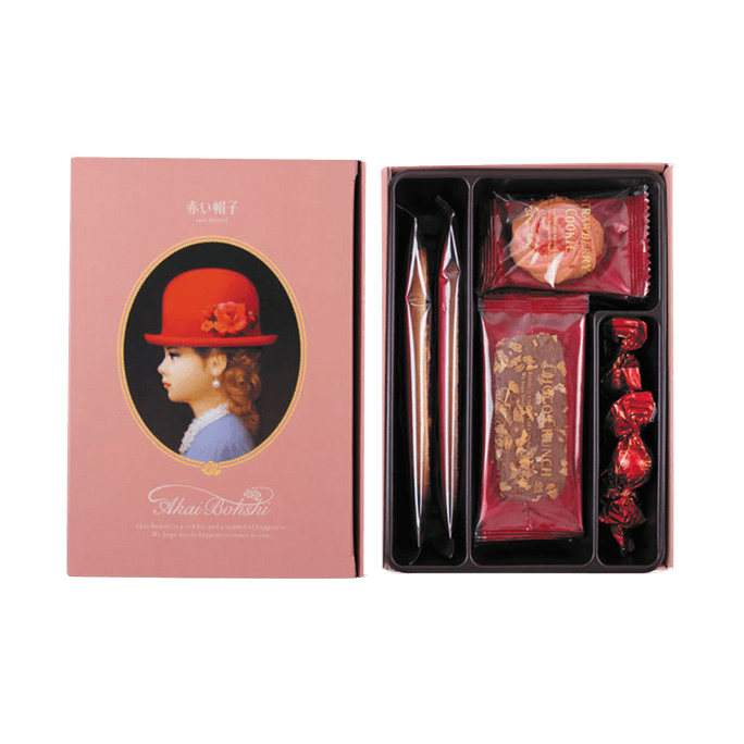 Assorted Chocolate Cookie Gift Box (4 Types) 127g