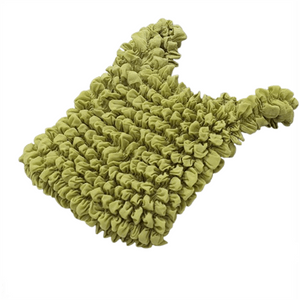 爪哇岛 赵露思同款 魔术包 伸缩包 褶皱包 网红泡泡购物袋 大容量 多用途  牛油果绿1个