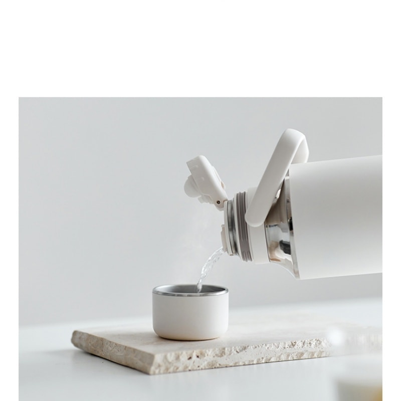 Thermos 980ml Large Capacity Water Cup 316 Stainless Steel Water Bottle One-Piece Design