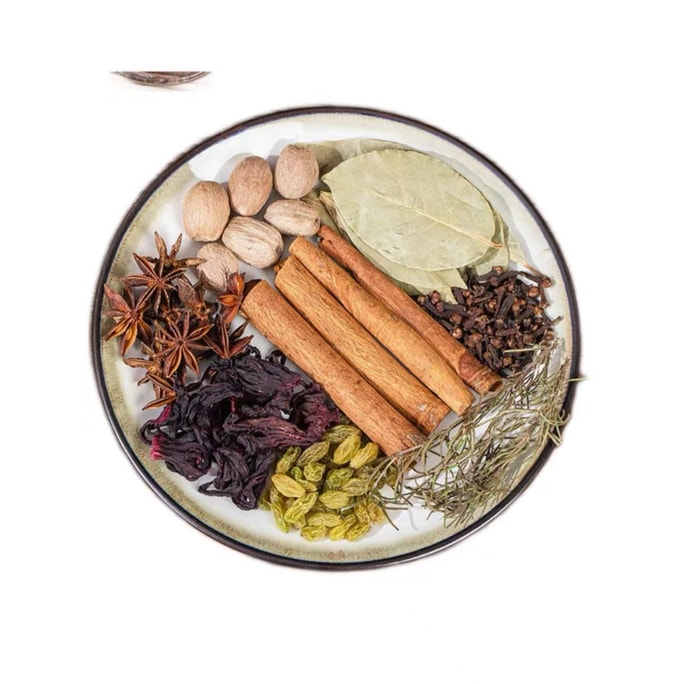 【中国直邮】 艺鸿源 热红酒料包圣诞香料丁香迷迭香肉桂54g*3袋