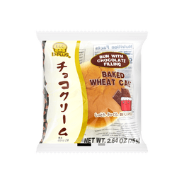 【태국 한정】초콜릿 크림 천연 효모 빵 2.64oz