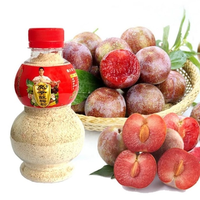 Liang Ye [Guangxi Sour Snack] Sour Plum Powder, Plum Powder, 1 Bottle 130g, Guangxi Fruit Sour Mix, Mango Sour Sauce, Plum Seasoning