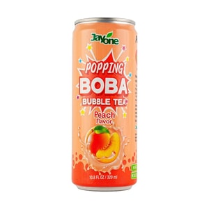  Popping Boba Bubble Tea Peach Flavor 10.82 fl oz