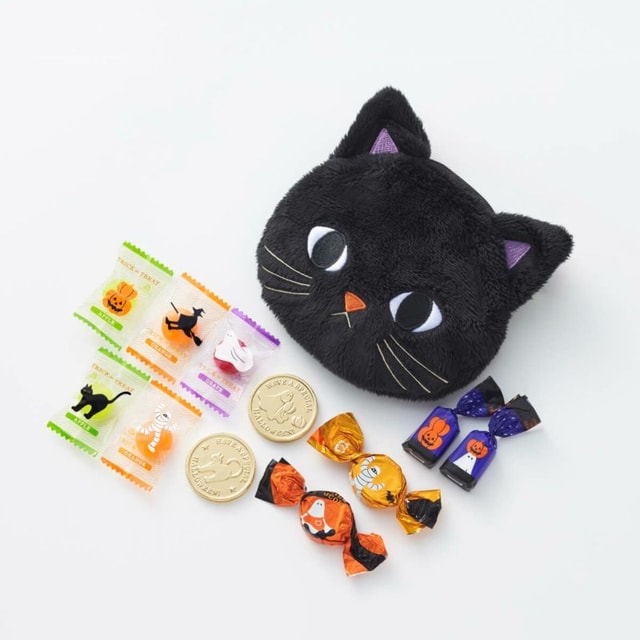 日本直送】モロウソフ ハロウィン限定 黒猫チョコレートキャンディ（11