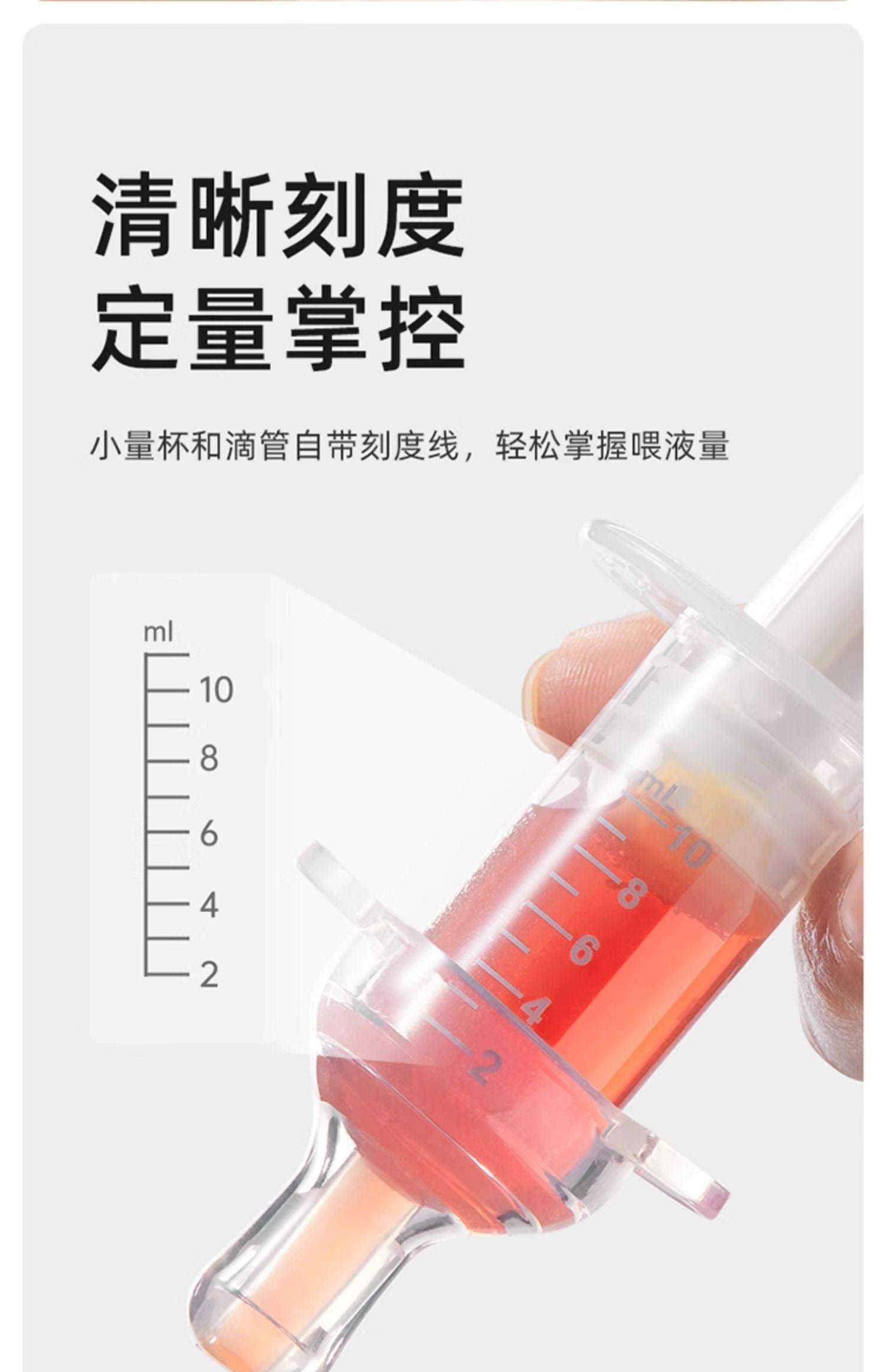 【中国直邮】 琳达妈咪 喂药神器婴儿防呛喂药宝宝婴幼儿喂奶滴管式喂水儿童喝药1个