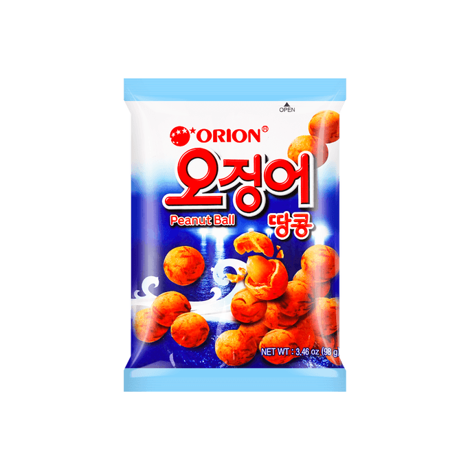 Squid Peanuts - Crispy Snack, 3.45oz