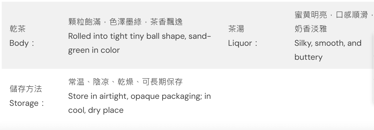 美國 永合豐 特級金萱絲滑奶香烏龍茶 #1367