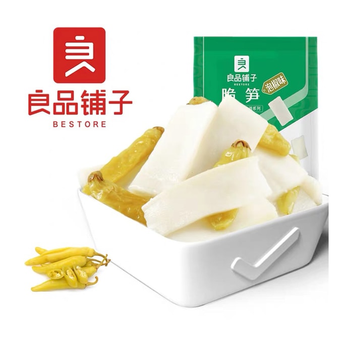 Brittle Bamboo Shoot Pickled Pepper Flavor Ready-to-eat Foods 188g